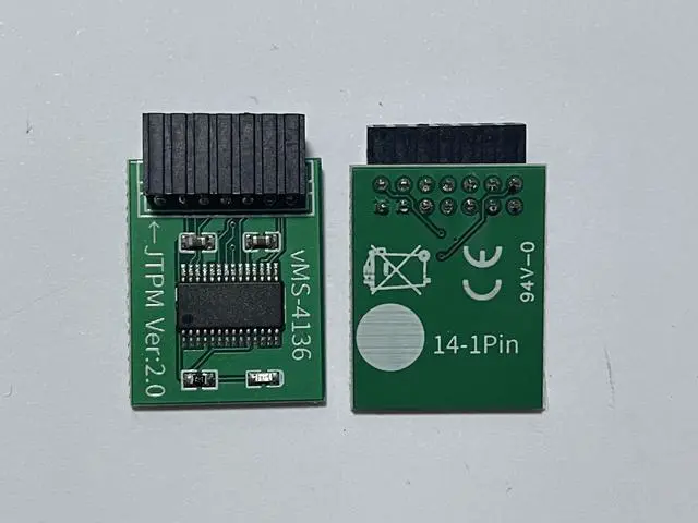 Alt view image 3 of 5 - MSI Accessory TPM 2.0 Module (MS-4136) INFINEON 9665 TPM 2.0 FW 5.63