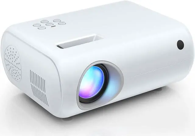 Main image of Mini Projector,  2023 Upgraded Portable Projector with 9000 Lux and Full HD 1080P, Movie Projector Compatible with iOS/Android Phone/Tablet/Laptop/PC/TV Stick/Box/USB Drive/DVD/Game Console