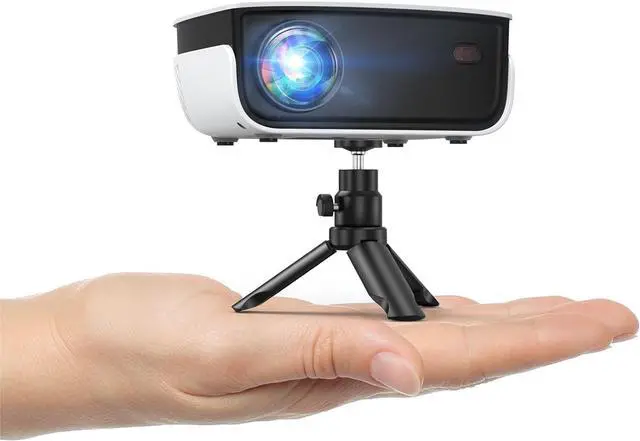 Main image of Outdoor Projector, Mini Projector for Home Theater, 1080P and 240" Supported Movie Projector 7500 L Portable Home Video Projector Compatible with Smartphone/TV Stick/PS4/PC/Laptop