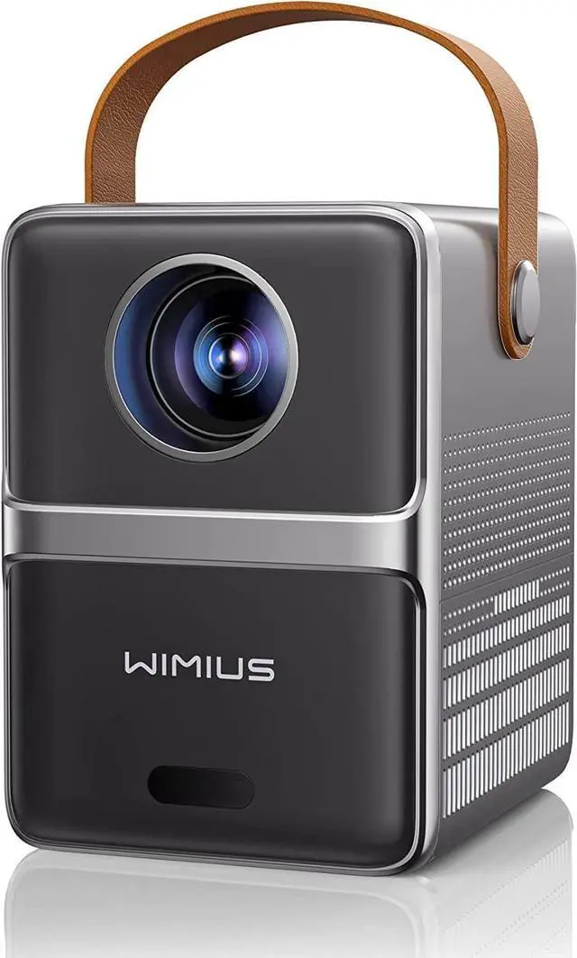 Main image of [Electric Focus] Mini Projector with 5GWiFi and Bluetooth, WIMIUS 1080P Outdoor Projector, Portable Movie Projector, 300" Screen, Compatible with iOS/Android/TV Stick/HDMI/PS5