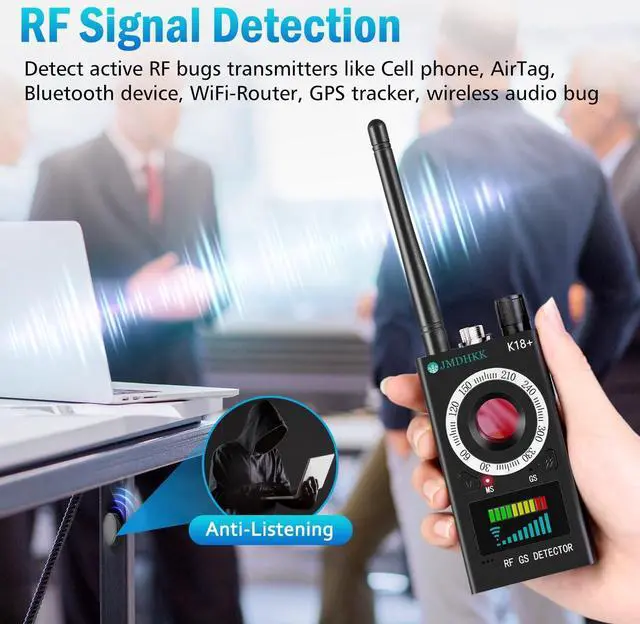 Alt view image 3 of 6 - Hidden Camera Detectors,Anti Spy Detector,Bug Detector,GPS Detector,RF Detector Scanner Device for GPS Tracker Listening Device Camera Finder