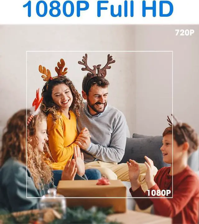 Alt view image 6 of 6 - Wireless WIFI Home Security Camera Body Indoor Outdoor Surveillance Room Camera 1080P HD With Night Vision, Motion Detection Phone Application built-in battery Cat dog camera for home security pet