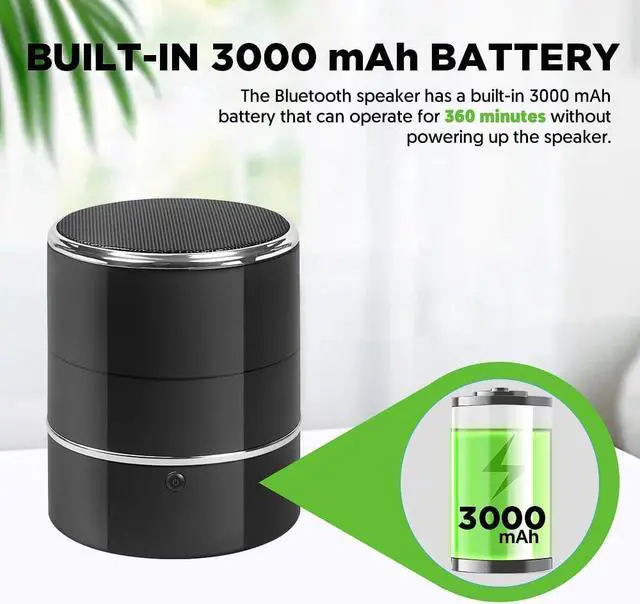 Alt view image 6 of 7 - Spy Cmaera Hidden Camera Bluetooth Speaker - Nanny Camera with 240° Ultra-Wide Angle Lens, WiFi Live Viewing, and Loop Recording - Camaras Espias Ocultas for Home Office Security(2.4/5G)