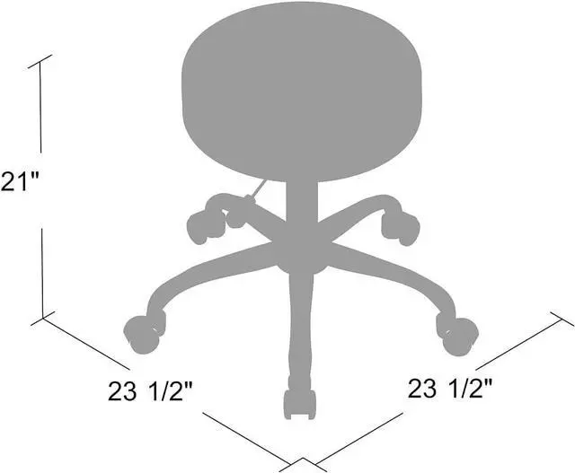Alt view image 3 of 4 - Boss Office Products Be Well Medical Spa Stool in Black