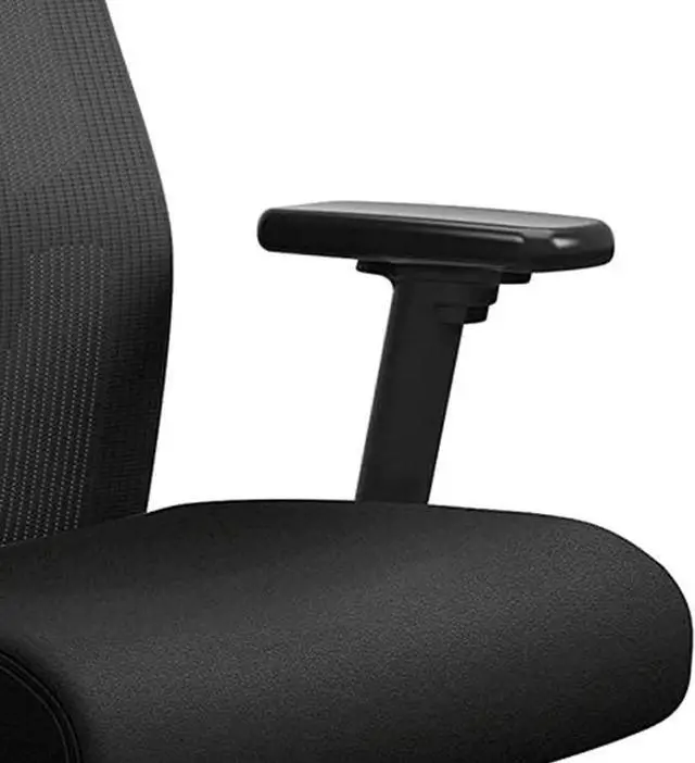 Alt view image 7 of 7 - Ignition 2.0 Ergonomic Mesh/Fabric Mid-Back Task Chair, Black