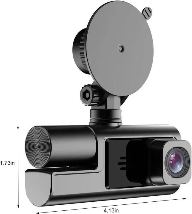 Alt view image 5 of 7 - New Upgrade Dash Cam Front and Inside 1080P FHD Dash Camera for Cars with Infrared Night Vision Driving Recorder WiFi HD Front+Car 2 Lens Free of Installation of 24-Hour Monitoring DVR