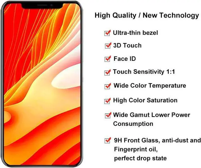 Alt view image 2 of 4 - for iPhone XR Screen Replacement 6.1 inch,LCD Display Touch Screen Digitizer Assembly with Repair Tools, Compatible with Model A1984, A2105, A2106, A2108