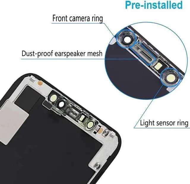 Alt view image 5 of 6 - for iPhone 11 Pro Max Screen Replacement,Full HD LCD 3D Touch Compatible with iPhone 11 Pro Max Screen Replacement 6.5 inch (Model A2161, A2218, A2220) with Repair Tools