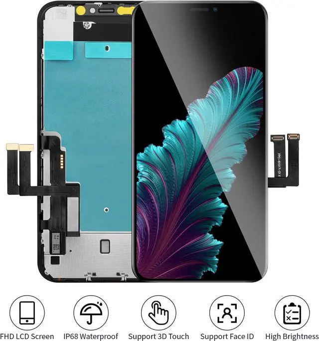Alt view image 5 of 7 - for iPhone 11 Screen Replacement 6.1 Inch Full HD 3D Touch Screen LCD Display Digitizer (for Model A2111, A2223, A2221) with Repair Kits and Screen Protector