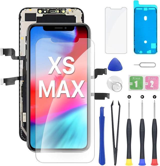 Main image of for iPhone Xs Max Screen Replacement 6.5  LCD Replacement Screen & 3D Touch Display Digitizer Full HD with Repair Tools Kit + Waterproof+Screen Protector