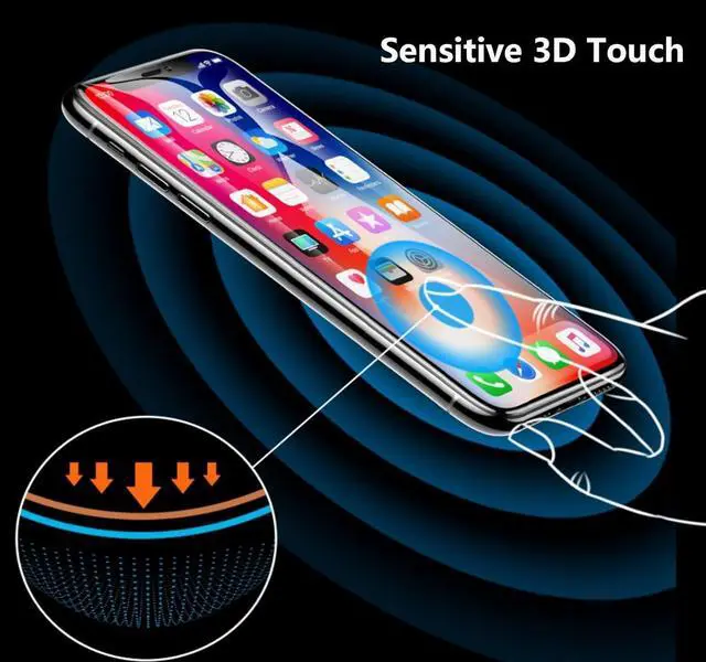 Alt view image 3 of 6 - for iPhone 11 Screen Replacement, 6.1 Inch Front Glass, Retina HD LCD Digitizer Display, 3D Touch, Supporting Face ID, Full Complete Frame Assembly Set, Repair Tools Kit, Waterproof Adhesive