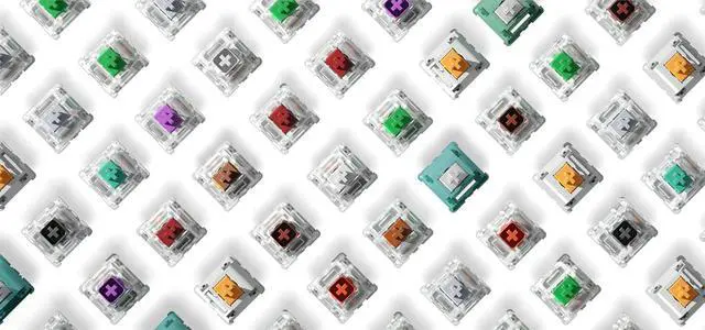 Alt view image 5 of 7 - Glorious Keyboard Switch Sample Pack - Gateron | Kailh | Panda | Lynx Mechanical Keyboard Switches