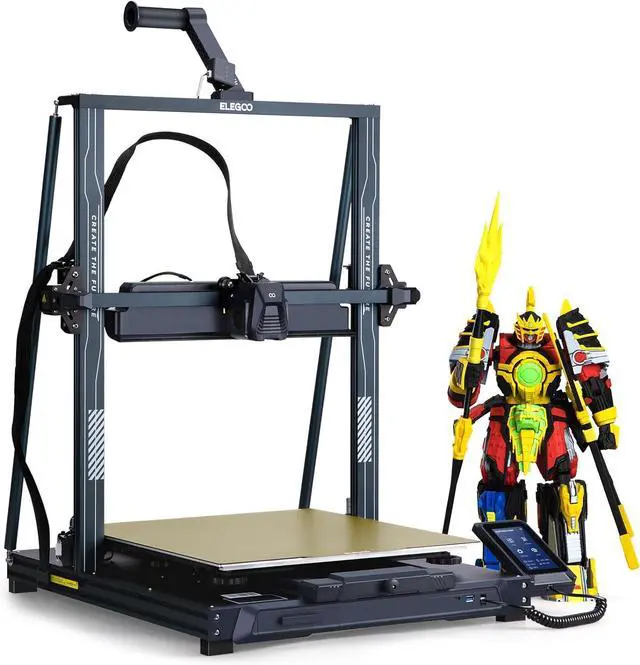 Main image of ELEGOO Neptune 4 Max 3D Printer, 500mm/s Fast Printing, Support 300°C Printing, Auto Leveling and Direct Drive Extruder, 420x420x480mm Large Build Volume