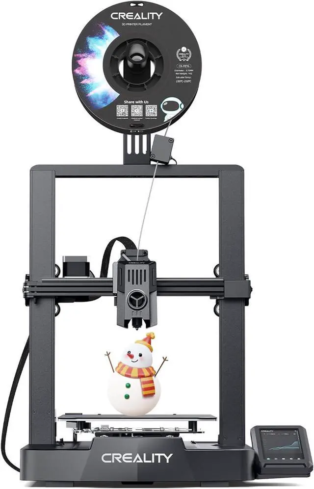 Main image of Creality 3D Printer Ender 3 V3 KE Upgraded, 500mm/s Max High-Speed with Sprite Direct Extruder Supports 300 Printing, Auto Leveling 3D Printer for Kids and Beginners, Larger Print Size 250x220x220mm