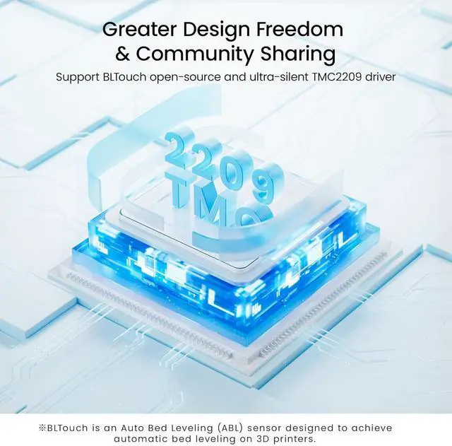 Alt view image 4 of 7 - LK5 Pro 3 3D Printer 11.8x11.8x15.7in Large Printing Size FDM 3D Printer Fully Open Source Motherboard Upgrade TMC 2209 with Resume Printing 3D Printers 95% Pre-Assembled Ideal for Beginners