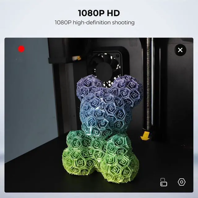 Alt view image 4 of 6 - Creality  K1 AI Camera,Hd Quality,AI Detection and Time-Lapse Filming,Compatible with K1/K1 Max 3D Printer