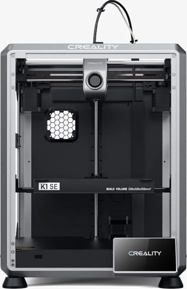 Alt view image 2 of 4 - Creality K1 SE 3D Printer, 2024 New Version 600mm/s High-Speed Hands-Free Auto Leveling Flagship-Level Direct Extruder Quick-swap Tri-Metal Nozzle K1 Upgrade 3D Printer