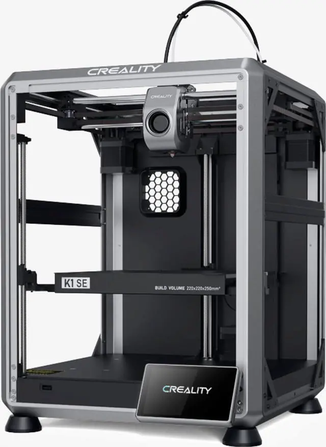 Alt view image 3 of 4 - Creality K1 SE 3D Printer, 2024 New Version 600mm/s High-Speed Hands-Free Auto Leveling Flagship-Level Direct Extruder Quick-swap Tri-Metal Nozzle K1 Upgrade 3D Printer