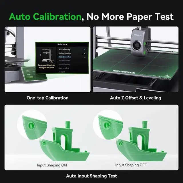 Alt view image 7 of 7 - Creality Ender 3 V3 Plus 3D Printer, 2024 New Version 600mm/s High-Speed Auto Leveling Direct Drive Extruder Stable Metal Build Ender 3D Printer Large Print Size 11.8x11.8x13.0in