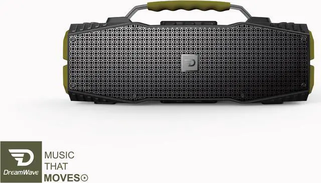 Alt view image 5 of 7 - Dreamwave Survivor Outdoor Bluetooth Speaker with Car Jump Starter,Hi-Res 30W Audio,14-hours Playtime,IPX5 Splash Proof,Bright LED Flashlight,Built-in power bank for phone charging