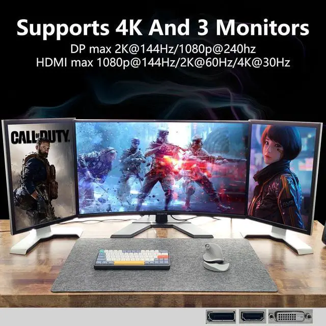 Alt view image 4 of 7 - GPVHOSO GTX 750Ti Graphics Card, 2GB GDDR5 128bit Direct X12 640SP Gaming Video Card, PCI Express 3.0x16 Interface, HDMI, DVI-D, VGA, Single Fan, Low Power GPU for Working Gaming