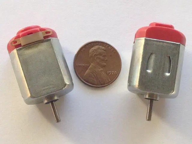 Main image of 2 pcs 130 DC Small Motor 3V-6V 16,500 RPM for DIY Electric Toy Car Ships Planes