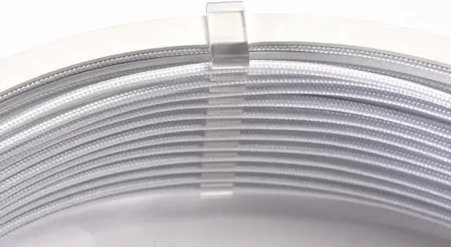 Alt view image 2 of 7 - Addressable RGB Power Extension Cable  18AWG 24Pin ATX Power Supply PSU Cable with Combs 24CM Sleeved Cable Extension PC Kit