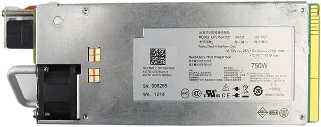 Main image of 750W Server DC Power Supply for D-ELL-R510/R910 CPS750-D121 6GTF5 Psu
