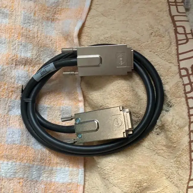 Main image of 1m BOX OPEN 74527-3002 2062 SFF-8470 to SFF-8470 10GBs Infiniband SFF-SFF 8470 CX4 SAS cable both side 8470 3ft