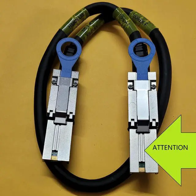 Main image of 0.5M 2C External MINI SAS 26P SFF-8088 TO SFF-8088 Data Cable Mini SAS SFF-8088 Male To 8088 Male Cable 26P Hard Disk Cable