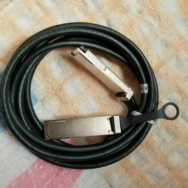 Main image of 3M QSFP+ SFF-8436 to QSFP+ SFF-8436 40GBs Infiniband QSFP+ SFF-8436 CX4 SAS cable both side QSFP+ for Hitachi Blue 20 Cable 9ft