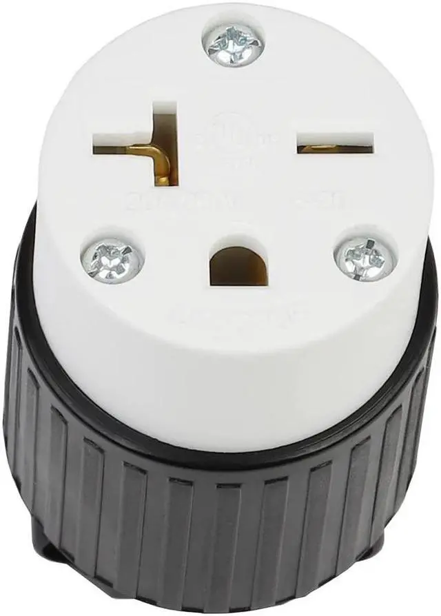 Main image of 6-20R Self-wiring socket, Anti-drop 6-20R Female Industrial Plug Direct Connector Converter