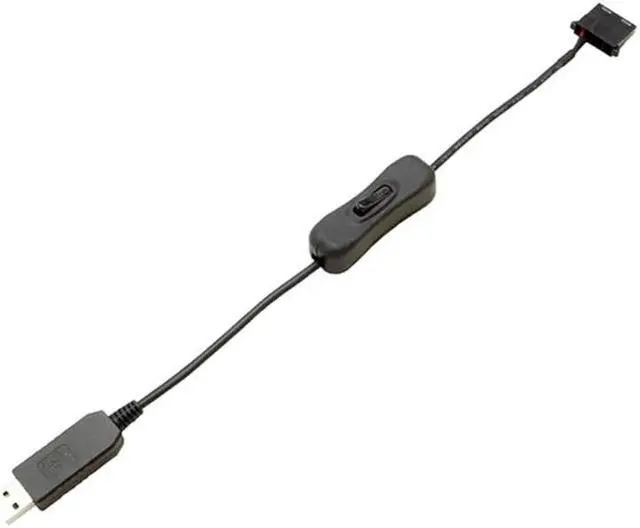 Main image of USB To 4Pin Computer Case Fan Adapter Cord 5v To 12V Line Adapter Cable(B)