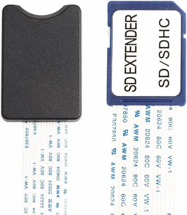Main image of SD SDHC SDXC Card Male To Female Flexible Extension Adapter Cable Extender For Phone GPS Camera 48cm