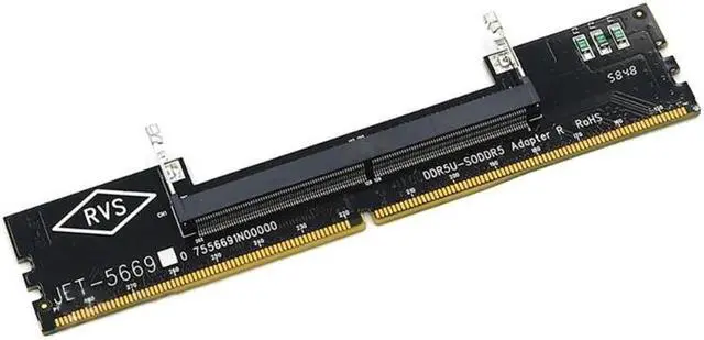 Main image of 288Pin-262Pin DDR5 U-DIMM Desktop PC Memory Adapter Connector to Notebook SO DDR5 Motherboards Memory Card Assembly