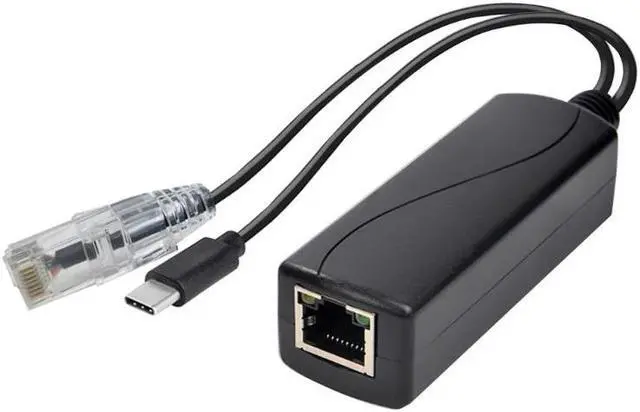 Main image of PoE Splitter Gigabit TYPE-C Active PoE to TYPE-C Adapter