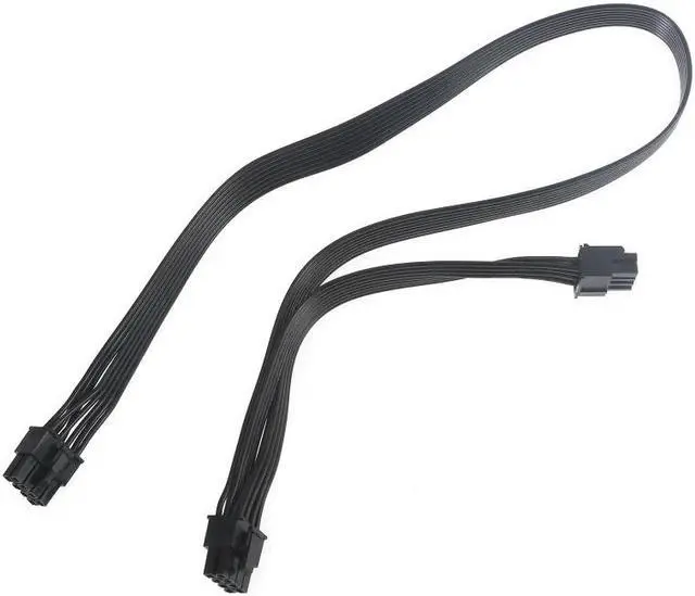 Main image of Power Cables 8 Pin to Dual PCIe 8 Pin (6+2) Graphics Card PCI E Power Adapter