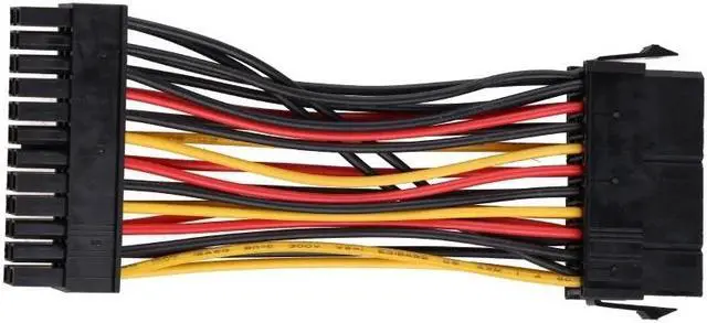 Main image of CPU Power Cable  Adapter (5.5 Inch ), 20-Pin Femle to 24-Pin Male Connector, ATX Internal Power Extension Cable