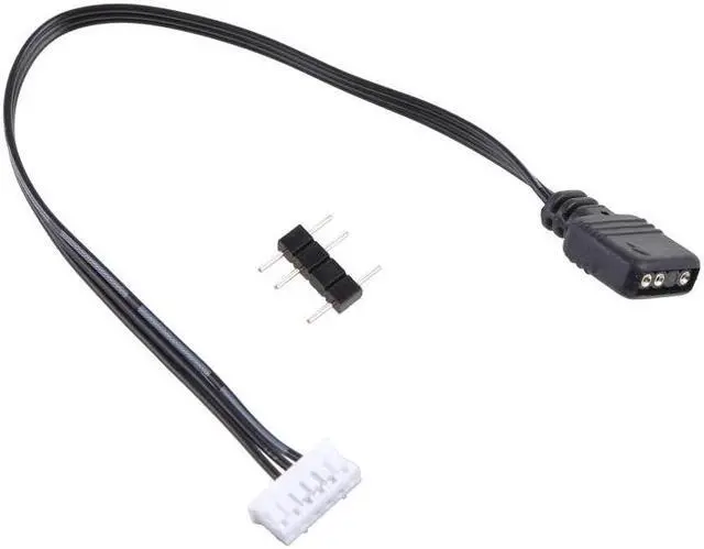 Main image of Small 6Pin to 5V ARGB 3Pin Fan Controller Adapter Cable for Coolmoon 5V Three-pin to 6Pin Controller Adapter