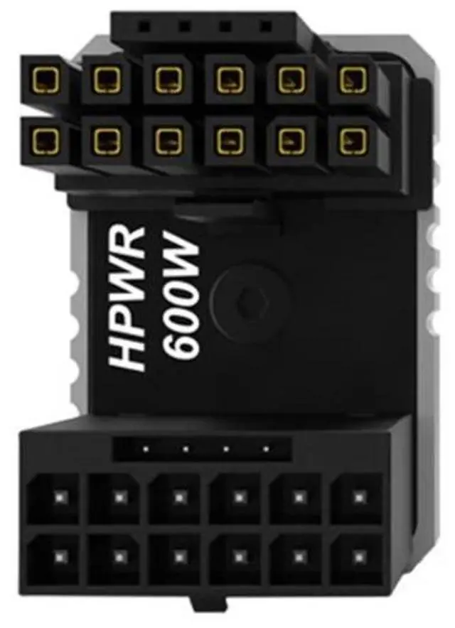 Main image of RTX4090 16Pin ATX3.0 Graphics Card Power Supply Adapter Conversion Head Long Lasting and Durability(Forward)