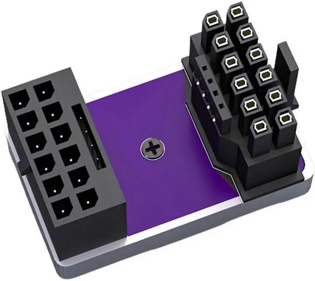 Main image of ATX3.0 12VHPWR 600W 16P to 16P 180 degree Adapter Male Female Converter