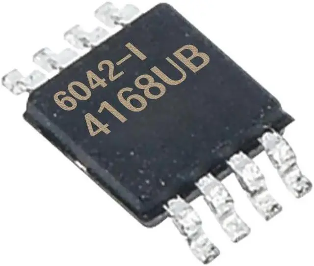 Main image of MCP6042-I/MS 6042 MCP6042 MSOP8 600 nA, Rail-to-Rail Input/Output Op Amps