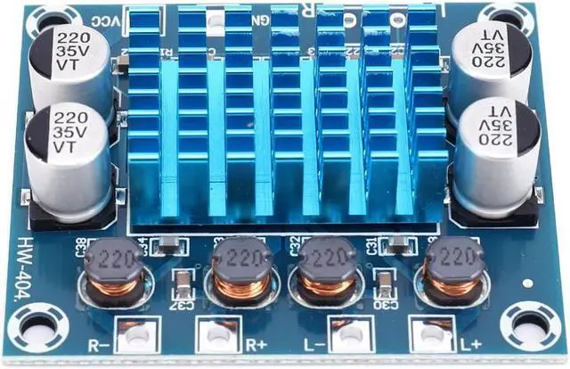 Main image of HD Power Audio Amplifier Board Dual Channel Class D Digital Audio Amplifier Module DC8-26V for DIY Home Theater Audio System