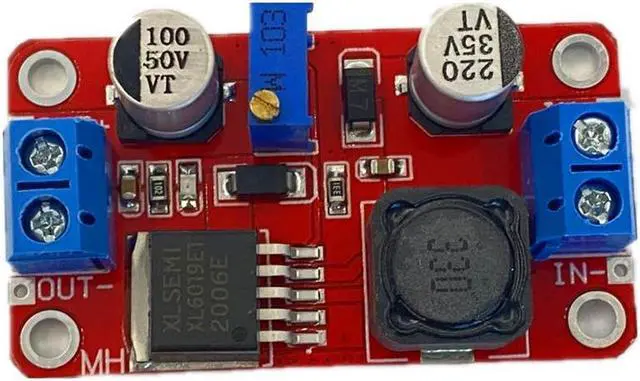 Main image of XL6019 4A Boost Converter Step Up Adjustable 15W 5-32V to 5-50V DC-DC Power Supply Module High Performance Low Ripple