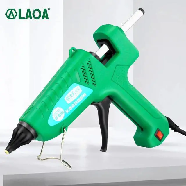 Alt view image 5 of 7 - First picture~ 100W Hot Melt Glue Gun Bag Set with 11mm Glue Sticks Industrial Thermo Electric Heat Temperature Repair Tool DIY(EU
red only glue gun
100W
)