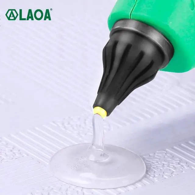 Alt view image 6 of 7 - First picture~ 100W Hot Melt Glue Gun Bag Set with 11mm Glue Sticks Industrial Thermo Electric Heat Temperature Repair Tool DIY(EU
red only glue gun
100W
)