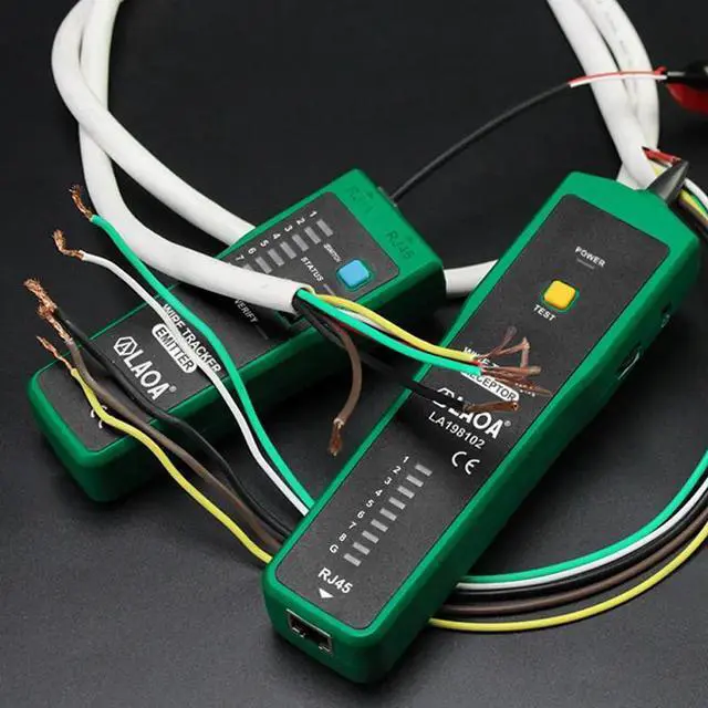 Alt view image 5 of 6 - First picture~ Cable Wire Tester Line Finder  phone Telephone Wire Tracker Scan Network Tools(Green Green
)