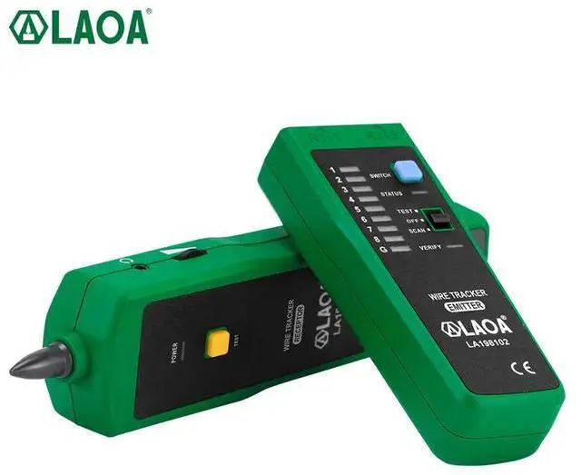 Alt view image 6 of 6 - First picture~ Cable Wire Tester Line Finder  phone Telephone Wire Tracker Scan Network Tools(Green Green
)