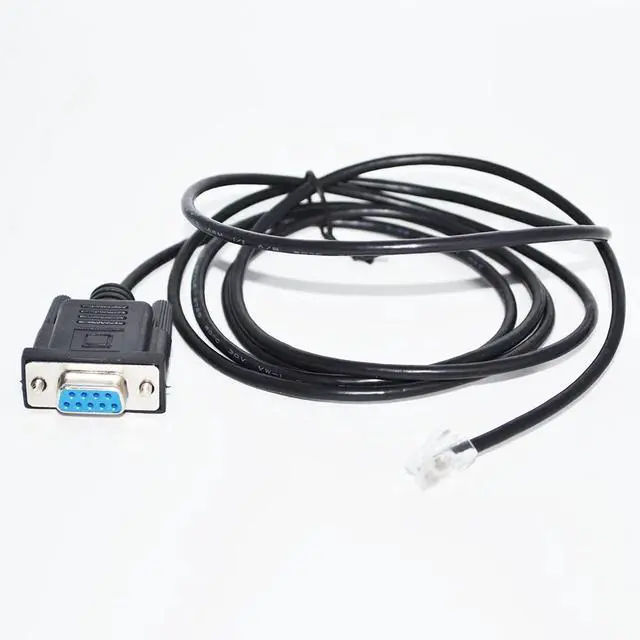 Alt view image 3 of 6 - DB9 D-SUB9PIN RS232 TO RJ11 RJ12 6P4C ADAPTER CONSOLE CABLE FOR MEGA-FABS D1 SERVO DRIVER DEBUG CABLE COMPATIBLE LMACR21D KABLE (1.8M Length)