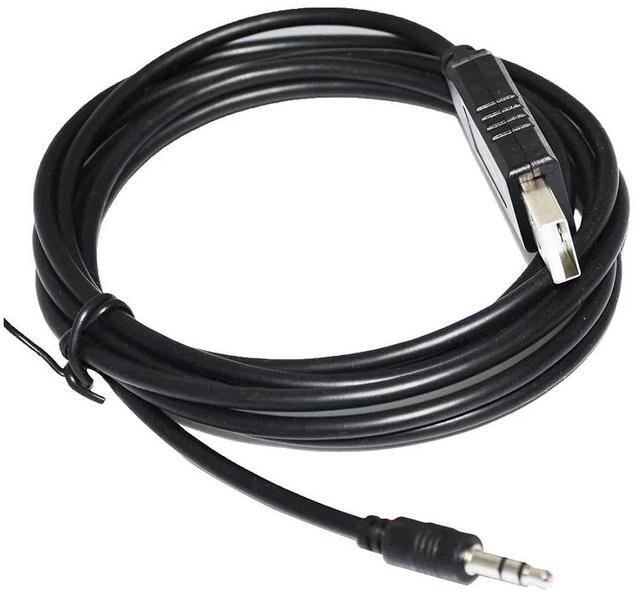 Alt view image 3 of 6 - FTDI FT232RL CHIP USB RS232 TO TRS 3.5MM STEREO AUDIO JACK AJ PLUG SERIAL PROGRAMMING CABLE USB-RS232-AJ SERIAL CONVERTER KABLE (T-TXD R-GND S-RXD)
0.9M Length(3.6M Length)